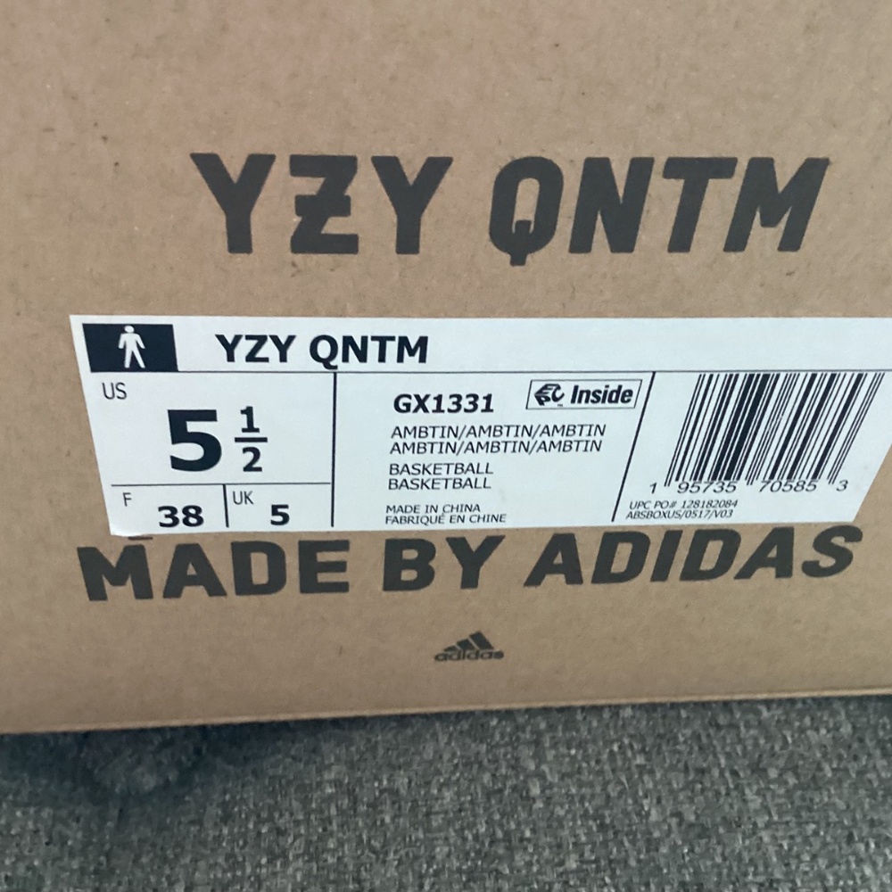 adidas Yeezy Quantum Amber Tint Sneaker - Picture 6 of 16